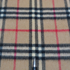 Cashmere Plaid Print Vintage Pre-Loved Scarf