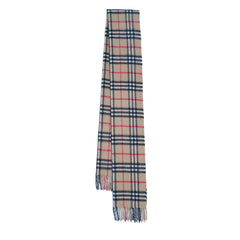 Cashmere Plaid Print Vintage Pre-Loved Scarf