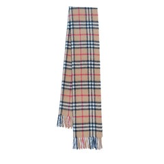 Cashmere Plaid Print Vintage Pre-Loved Scarf