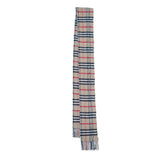 Merino Wool Plaid Print Vintage Pre-Loved Scarf