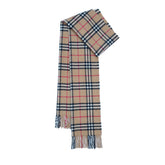 Lambswool Plaid Print Vintage Pre-Loved Scarf