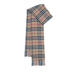 Lambswool Plaid Print Vintage Pre-Loved Scarf