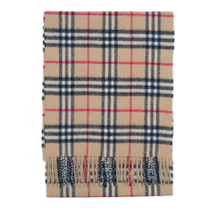 Lambswool Plaid Print Vintage Pre-Loved Scarf