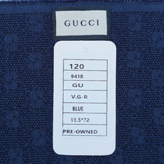 Wool GG Pattern Vintage Pre-Loved Scarf