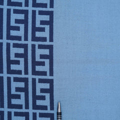 Wool FF Pattern Vintage Pre-Loved Scarf