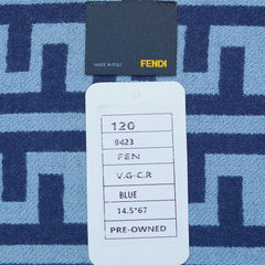 Wool FF Pattern Vintage Pre-Loved Scarf