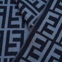 Wool FF Pattern Vintage Pre-Loved Scarf