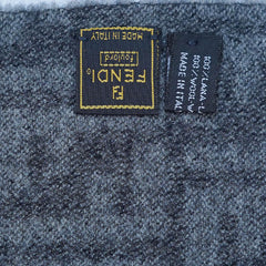 Wool FF Pattern Vintage Pre-Loved Scarf
