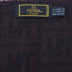 Wool FF Pattern Vintage Pre-Loved Scarf
