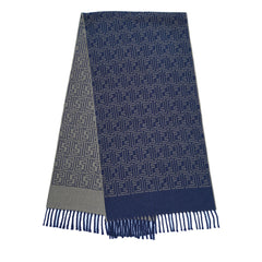 Wool FF Pattern Vintage Pre-Loved Scarf