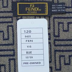 Wool FF Pattern Vintage Pre-Loved Scarf