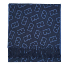Wool FF Pattern Vintage Pre-Loved Scarf