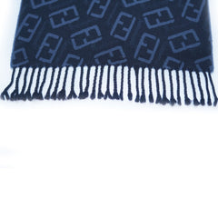 Wool FF Pattern Vintage Pre-Loved Scarf