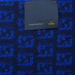 Wool FF Pattern Vintage Pre-Loved Scarf