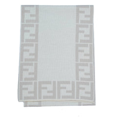 Wool FF Pattern Vintage Pre-Loved Scarf