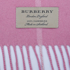 Cashmere Plaid Print Vintage Pre-Loved Scarf