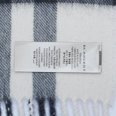 Cashmere Plaid Print Vintage Pre-Loved Scarf