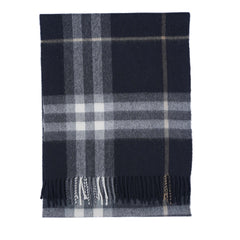 Cashmere Plaid Print Vintage Pre-Loved Scarf