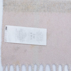 Cashmere Plaid Print Vintage Pre-Loved Scarf