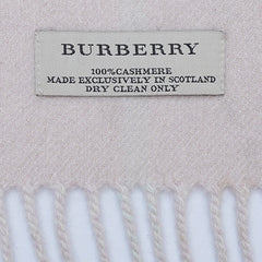 Cashmere Plaid Print Vintage Pre-Loved Scarf
