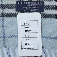 Cashmere Plaid Print Vintage Pre-Loved Scarf