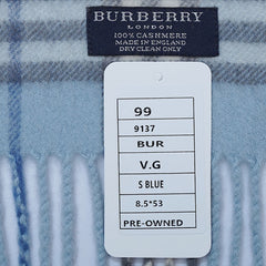 Cashmere Plaid Print Vintage Pre-Loved Scarf