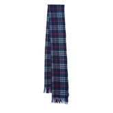 Cashmere Plaid Print Vintage Pre-Loved Scarf