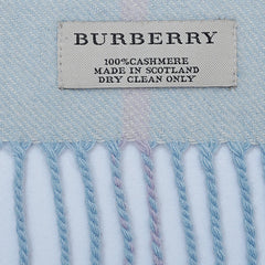Cashmere Plaid Print Vintage Pre-Loved Scarf
