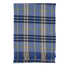 Cashmere Plaid Print Vintage Pre-Loved Scarf