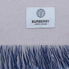 Wool Logo Print Vintage Pre-Loved Scarf