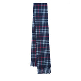 Cashmere Plaid Print Vintage Pre-Loved Scarf