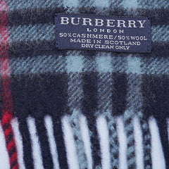 Cashmere/Wool Plaid Print Vintage Pre-Loved Scarf