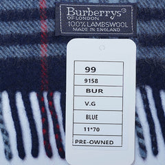 Lambswool Plaid Print Vintage Pre-Loved Scarf