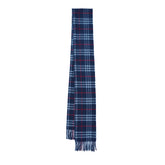 Lambswool Plaid Print Vintage Pre-Loved Scarf