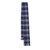 Lambswool Plaid Print Vintage Pre-Loved Scarf