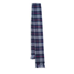 Lambswool Plaid Print Vintage Pre-Loved Scarf