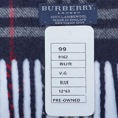 Lambswool Plaid Print Vintage Pre-Loved Scarf