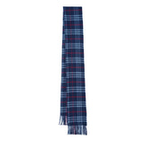 Lambswool Plaid Print Vintage Pre-Loved Scarf