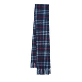 Lambswool Plaid Print Vintage Pre-Loved Scarf