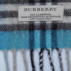 Lambswool Plaid Print Vintage Pre-Loved Scarf