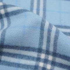 Lambswool Plaid Print Vintage Pre-Loved Scarf