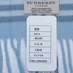 Lambswool Plaid Print Vintage Pre-Loved Scarf