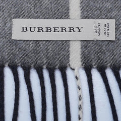 Cashmere Large Check Vintage Pre-Loved Scarf