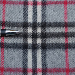 Cashmere Plaid Print Vintage Pre-Loved Scarf