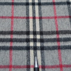 Cashmere Plaid Print Vintage Pre-Loved Scarf