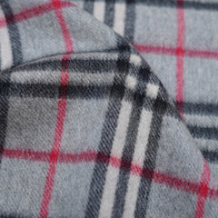 Cashmere Plaid Print Vintage Pre-Loved Scarf