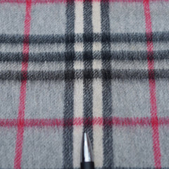 Cashmere Plaid Print Vintage Pre-Loved Scarf