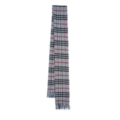 Lambswool Plaid Print Vintage Pre-Loved Scarf