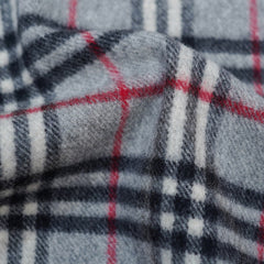 Lambswool Plaid Print Vintage Pre-Loved Scarf
