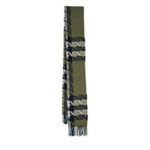 Cashmere Plaid Print Vintage Pre-Loved Scarf